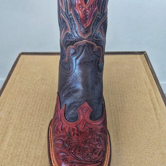 Stetson Hand Tooled Boots - Picture 2 of 5